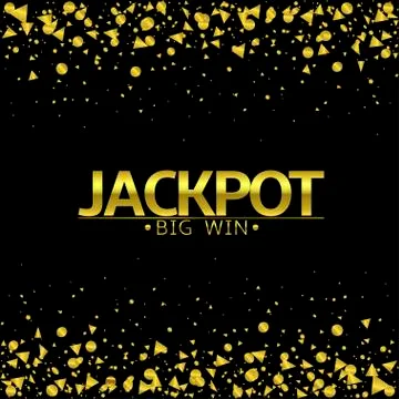 Jackpot Big Win illustration Stock Illustration