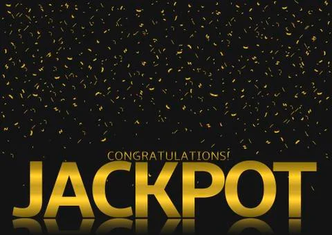Jackpot Big Win illustration Stock Illustration