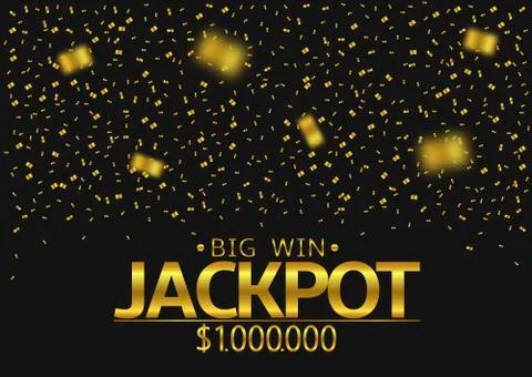 Jackpot Big Win illustration Stock Illustration