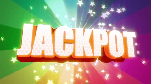 Jackpot Graphic Loop HD Stock Footage 5710438