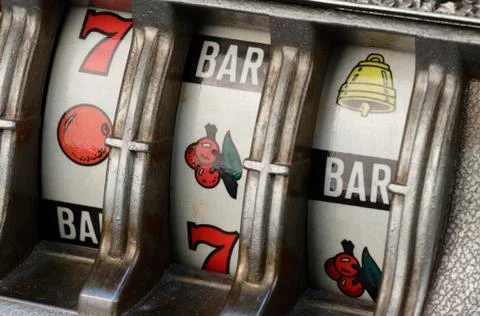 Jackpot machine Stock Photos