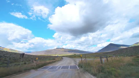 Jacks cabin cutoff road to Crested butte in Colorado in fall autumn Stock Footage 252165257