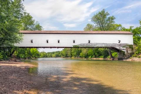 Jackson Covered Bridge Stock Photos