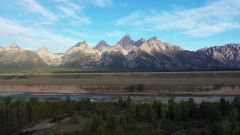 Jackson Tetons Stockbeeldmateriaal 163229299