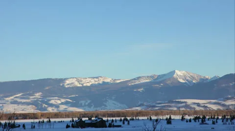 JacksonHole WY 02 4K Video stock 36808938