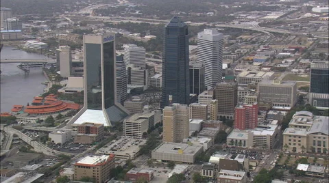 Jacksonville aerial Stock Footage 65431708