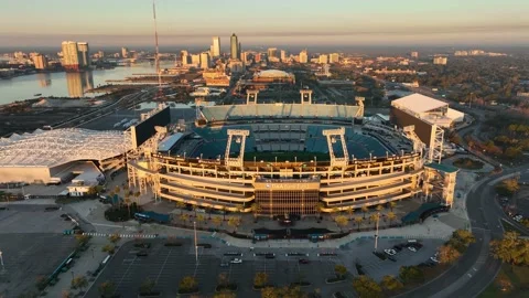 Jacksonville Jaguars EverBank Field Stock Footage - Video of open, video:  79016404