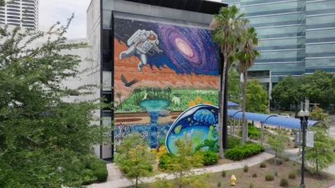 Jacksonville Murals 14 Stock Footage 276981995