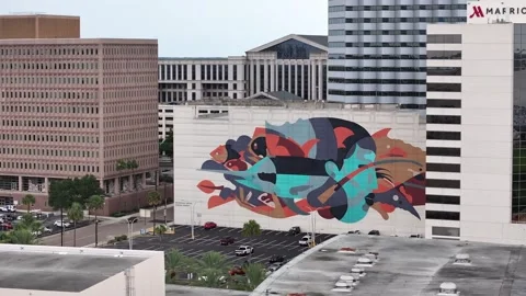 Jacksonville Murals 15 Stock Footage 276982169