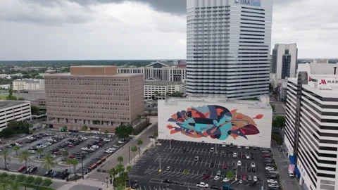 Jacksonville Murals 16 Stock Footage 276982174