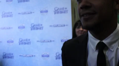 Jacob Anderson at UK Game Of Thrones Season 4 Premiere Stock Footage 67234056