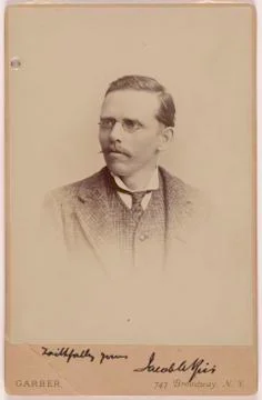 Jacob Riis Foto stock