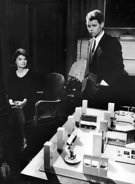 Jacqueline Kennedy;Robert F. Kennedy, USA Stock Photos