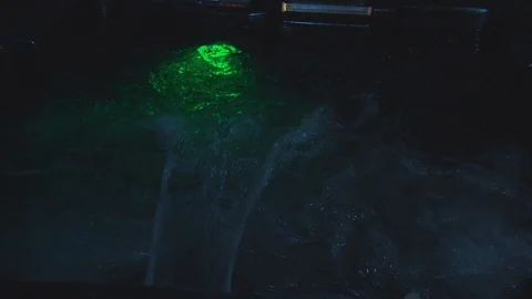 Jacuzzi or a Spa Bath Stock Footage 111496957