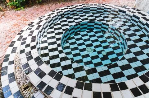 Jacuzzi pool Stock Photos