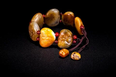 Jade bracelet Stock Photos