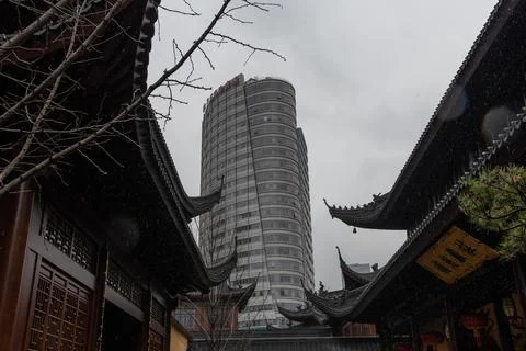 Jade Buddha temple Foto stock