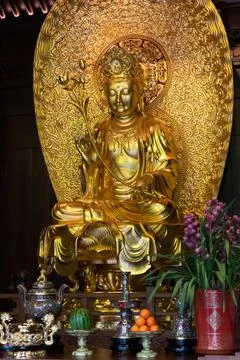 Jade Buddha temple Stock Photos
