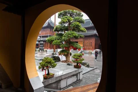 Jade Buddha temple Stock Photos