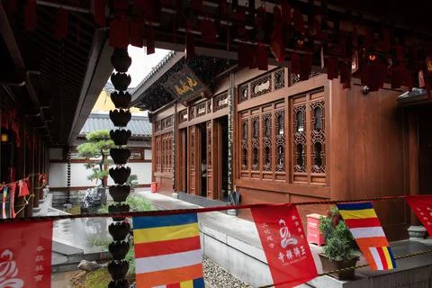 Jade Buddha temple Stock Photos