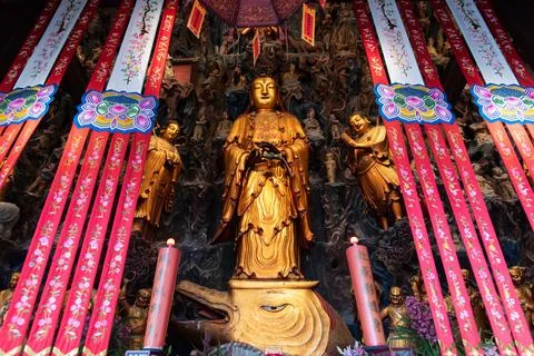 Jade Buddha temple Stock Photos