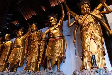 Jade Buddha temple Stock Photos