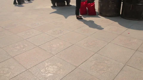 Jade Buddha Temple Shanghai Stock Footage 102513373