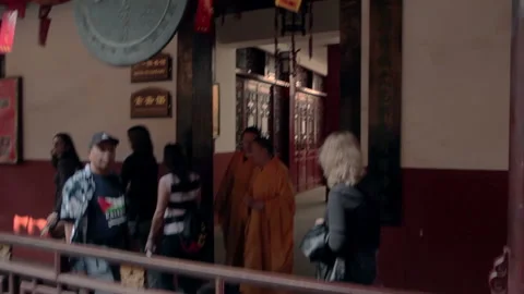 Jade Buddha Temple Shanghai Stock Footage 102523489