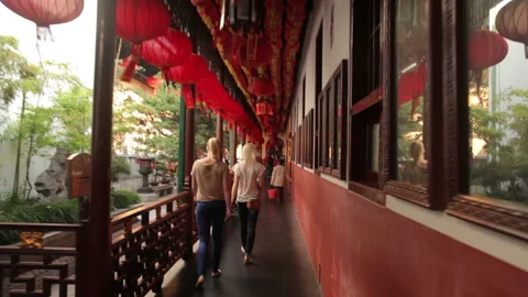 Jade Buddha Temple Shanghai Stock Footage 102750410
