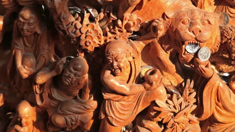 Jade Buddha Temple Shanghai Stock Footage 102751164