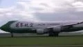 Jade Cargo 747 taking off HD видео футажи