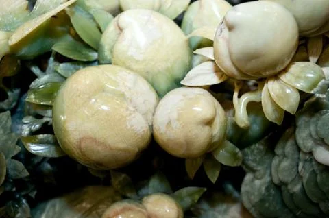 .jade carving Stock-Fotos