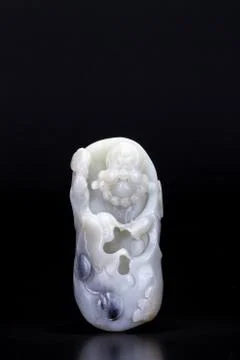 Jade carving Stock Photos