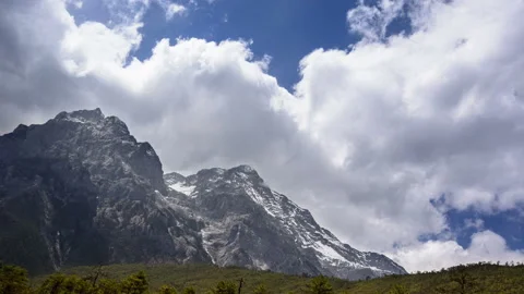 Jade Dragon Snow Mountain Vídeo Stock 85749722