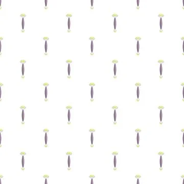 Jade face rollers forming a seamless skincare pattern イラスト素材