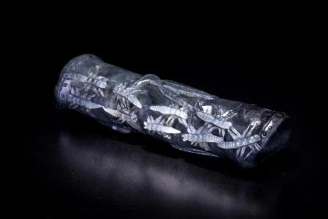 The jade hand pieces Stock Photos