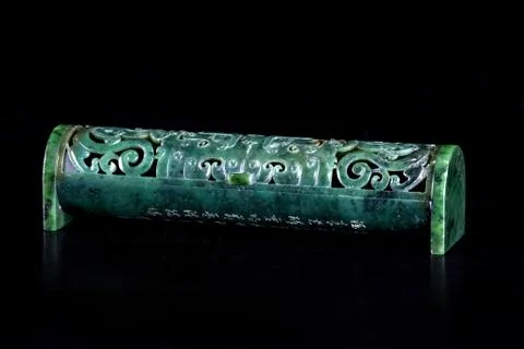 Jade incense burner Stock Photos