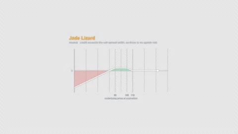 Jade Lizard Options Strategy Payoff Diagram Animation Alpha 4K Видео 339321826
