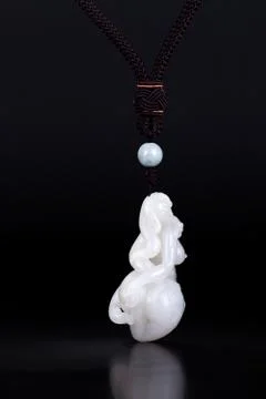 Jade necklace Stock Photos