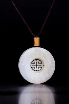 Jade necklace Stock Photos