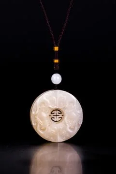 Jade necklace Stock Photos