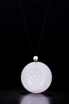 Jade necklace Stock Photos