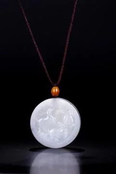 Jade necklace Stock Photos
