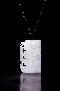 Jade necklace Stock Photos