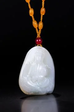Jade necklace Stock Photos