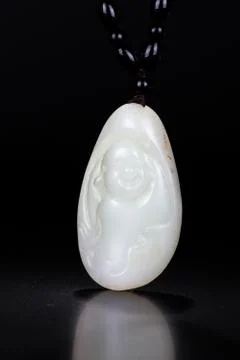 Jade necklace Stock Photos