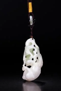 Jade necklace Stock Photos