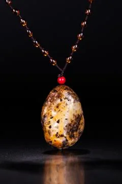 Jade necklace Stock Photos