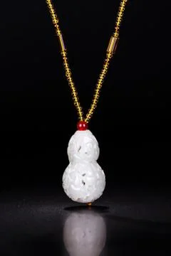 Jade necklace Stock Photos