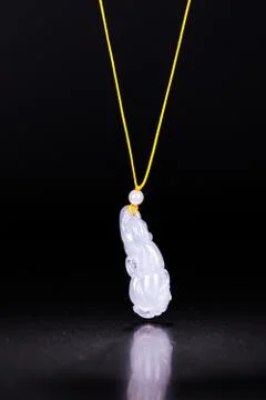 Jade necklace Stock Photos